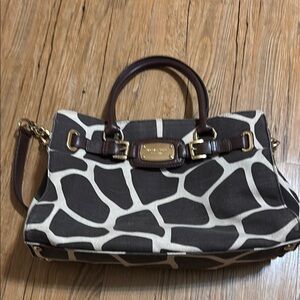 Michael Kors Brown and Cream Bag